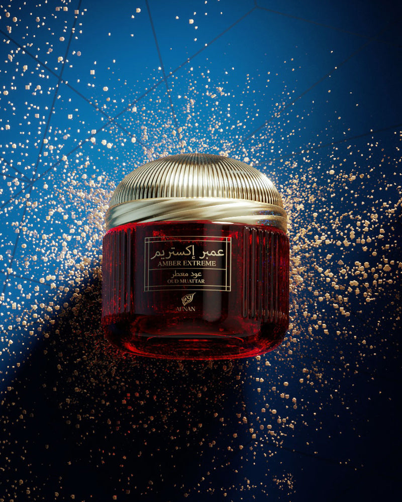Oud Muattar Amber Extreme | Afnan Perfumes (Unisex – Home Incense 50 g)