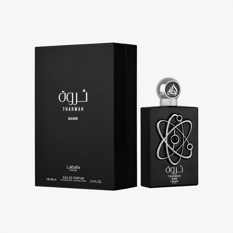 Tharwah Silver 100ML for Men |EDP| Lattafa