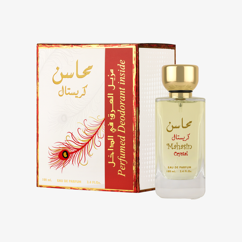 Mahasin Crystal For Women |100ML| Lattafa
