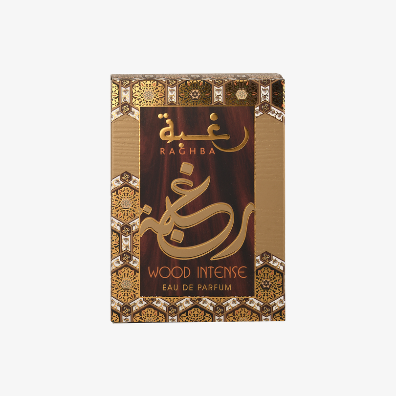 Raghba Wood Intense 100ML for Men |EDP| Lattafa