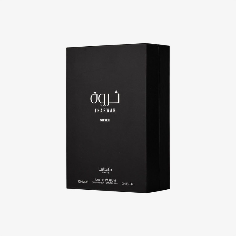 Tharwah Silver 100ML for Men |EDP| Lattafa