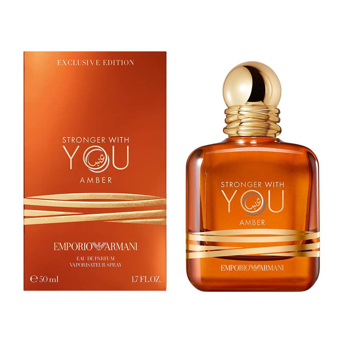 Emporio Armani Stronger With You Amber 100ml For Men | Armani