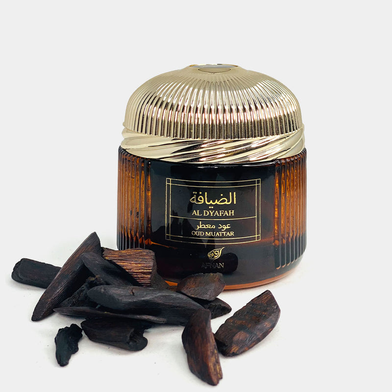 Oud Muattar Al Dyafah for Unisex | 50 g Home Incense | Afnan Perfumes