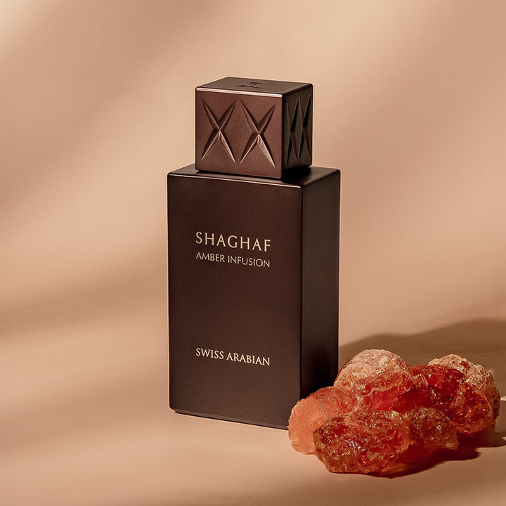 Shaghaf Amber Infusion  75ml For Unisex |Extrait De Parfum| Swiss Arabian