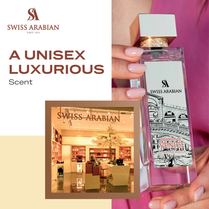 Passion Of Venice 100ml  For Unisex |Extrait De Parfum| Swiss Arabian
