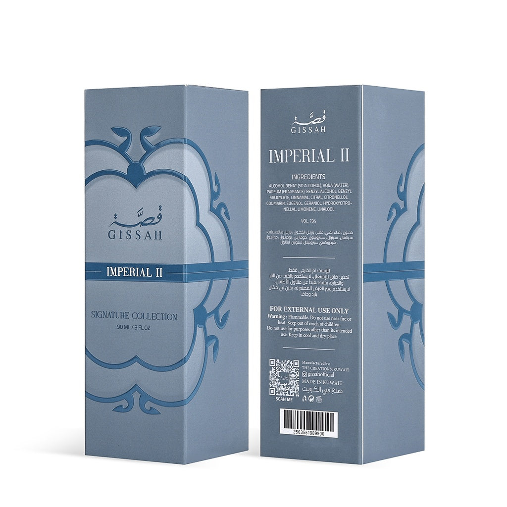 Imperial II 90 ml for Unisex | EDP | GISSAH