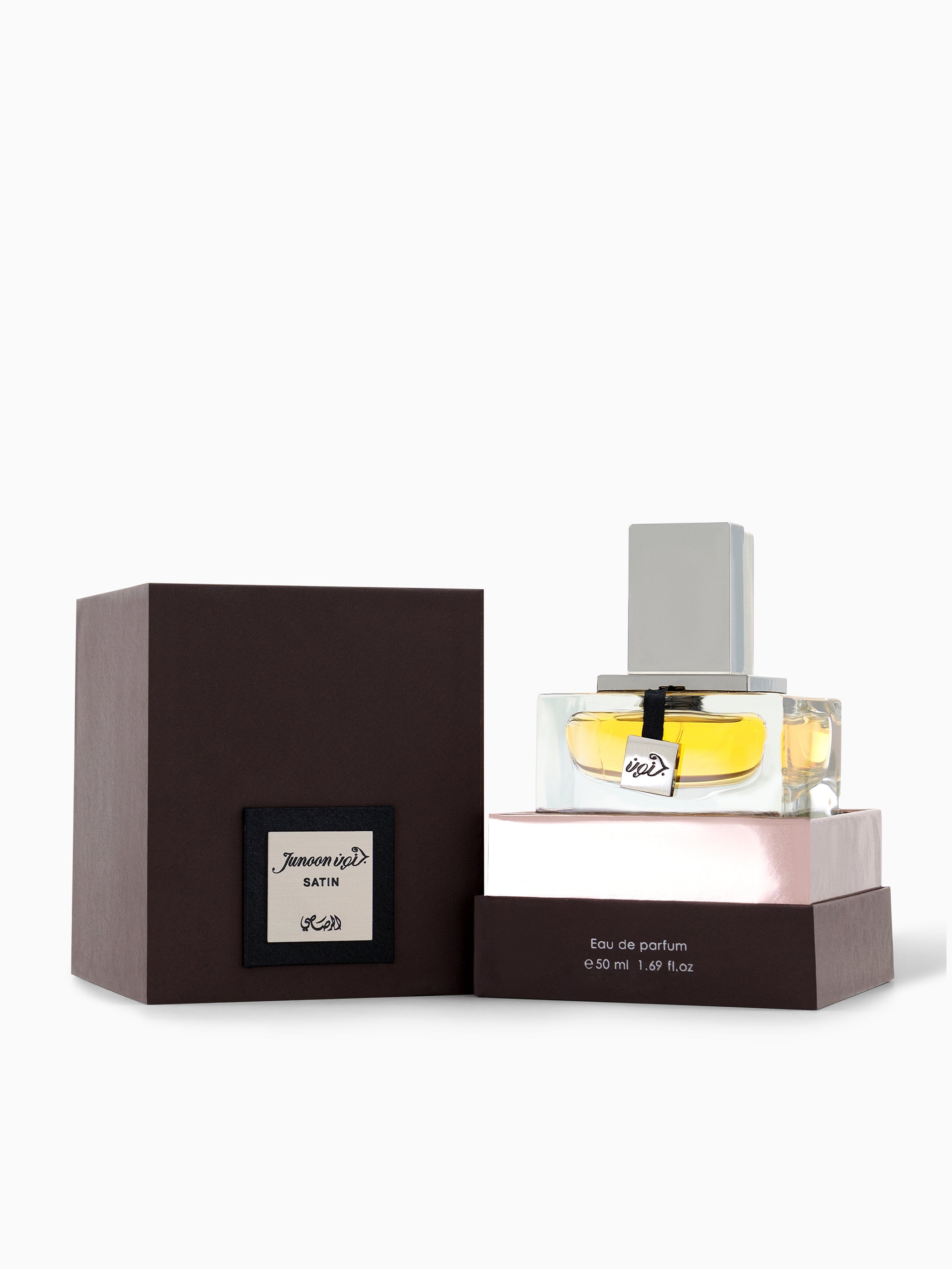 Junoon Satin 50ml For Men |EDP| Rasasi Perfumes