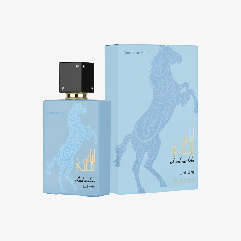 Lail Maleki Moroccan Blue  100 ml for Men | EDP | Lattafa Perfumes