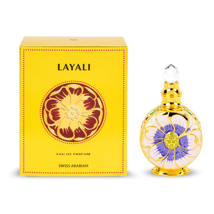 Layali 50ml  For Women |Concentrated Perfume Oil| Swiss Arabian
