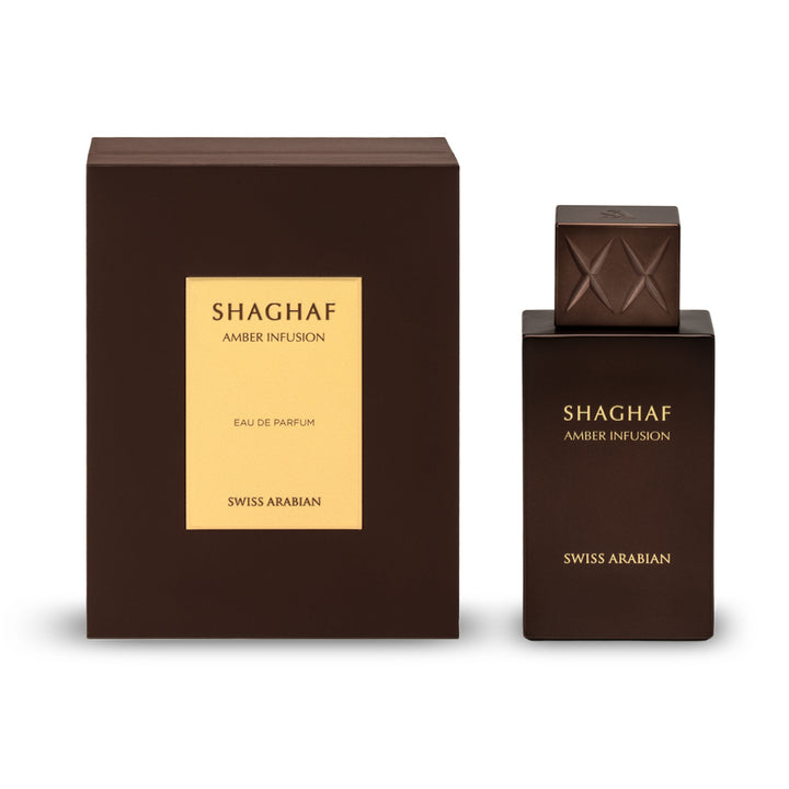 Shaghaf Amber Infusion  75ml For Unisex |Extrait De Parfum| Swiss Arabian